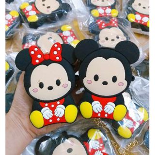 Túi Đeo Chéo Silicone MICKEY/MINNIE Cao Cấp Siêu Mềm - Hàn Quốc