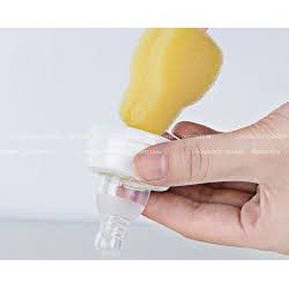 Cọ rửa bình sữa loại mút xốp