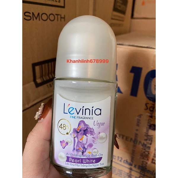 Lăn Khử Mùi Trắng Da L’evinia 50g