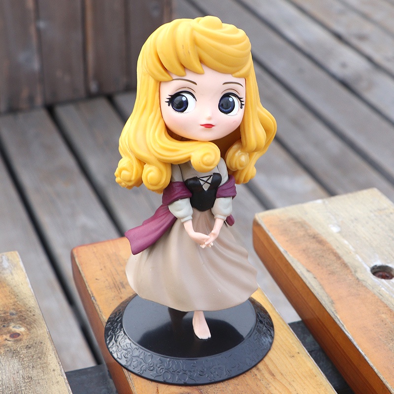 Mô Hình Búp Bê Công Chúa Disney Mắt To Bằng PVC Dễ Thương Dùng Làm Quà Tặng Sinh Nhật
