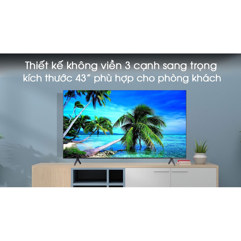 Smart Tivi Samsung 4K 43 inch UA43TU7000 nam 2020 moi 99.99% likenew con bao hanh 2 nam | BigBuy360 - bigbuy360.vn