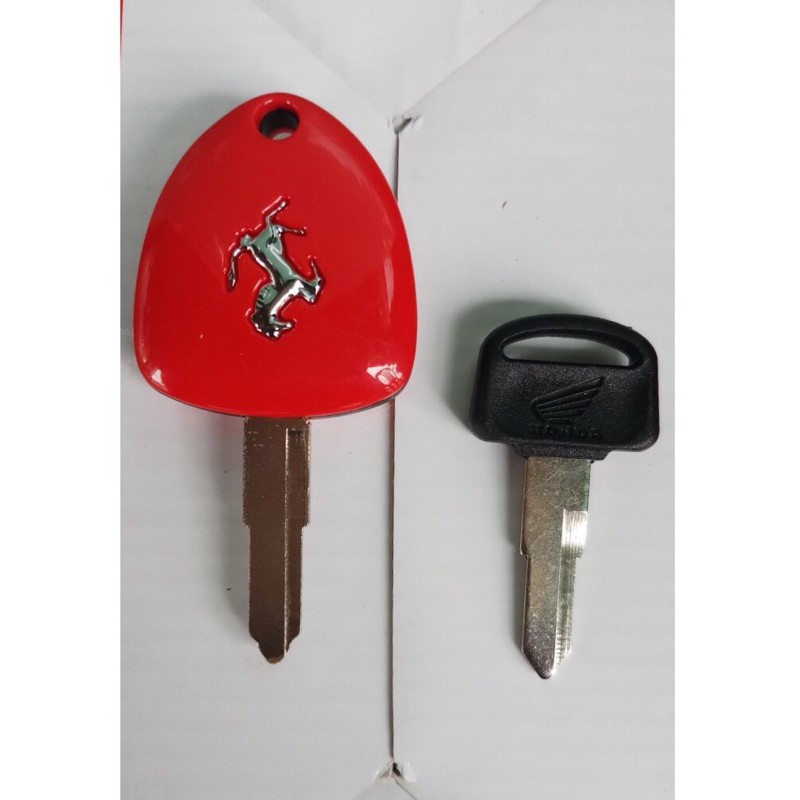 Phôi chìa khoá xe HONDA ngắn rảnh trái ĐỘ mẫu Ferrari