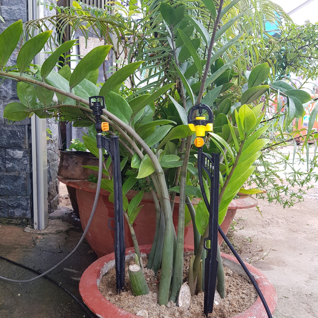 Béc T700 tưới gốc chống côn trùng đuôi ren ngoài 17 - lưu lượng 30-60-90-250L/h, Bán kính 0-2,0m