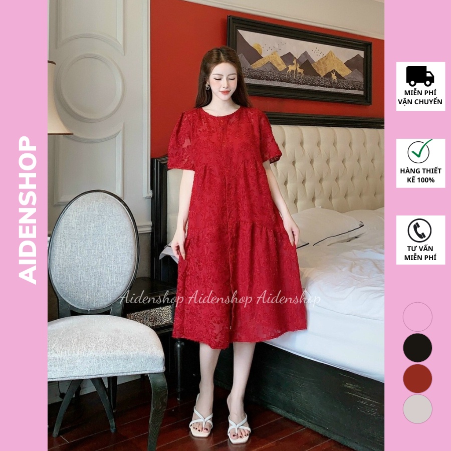 Váy bầu thời trang thiết sang chảnh Aidenshop đầm bầu đẹp dự tiệc