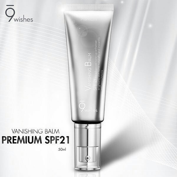 Kem dưỡng trắng da nâng tone 9WISHES VB Vanishing Balm Premium TONE-UP cream Spf 21++