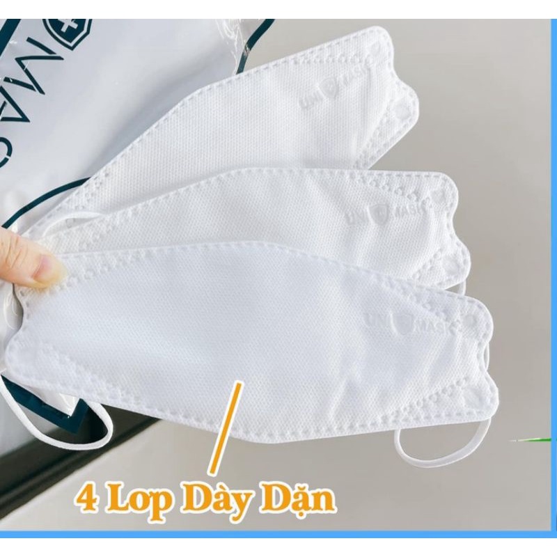 (Giá Sỉ) Thùng 300 chiếc Khẩu Trang Y Tế 4D KF94 công nghệ Hàn Quốc