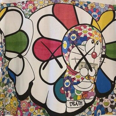 Áo Phông Oversize Murakami, JACKLANE, Áo phông cộc tay Unisex Jack Lane