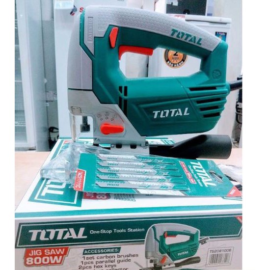 MÁY CƯA LỌNG TOTAL 800W TS2081006 [CHÍNH HÃNG] CƯA LỌNG GỖ [RẺ] DCA INGCO