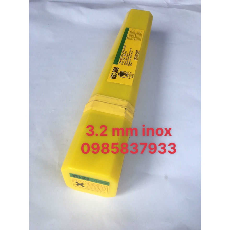Que hàn inox 3.2 mm Kiswel chất lượng mối hàn cao bền đẹp