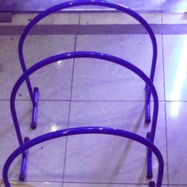 cổng chui sắt vận động