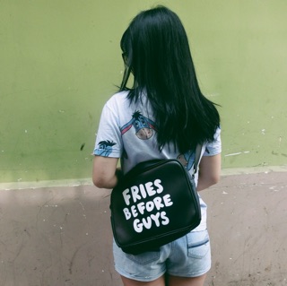 Fries before guys