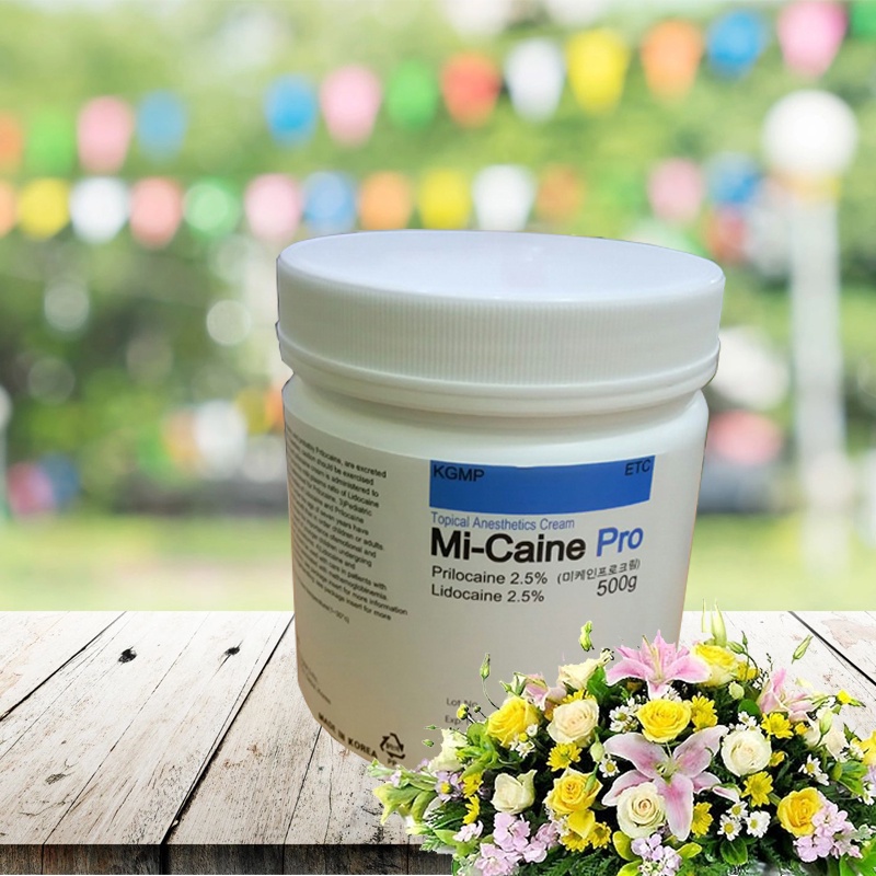 Kem hỗ trợ giảm đau ngoài da Micain Mi-Cain Pro phối hợp lidocaine và prilocaine trong tiêm prp căng bóng