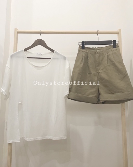 Set áo xẻ+quần short (nâu), nhận hàng có vấn đề liên hệ shop trước khi đánh giá