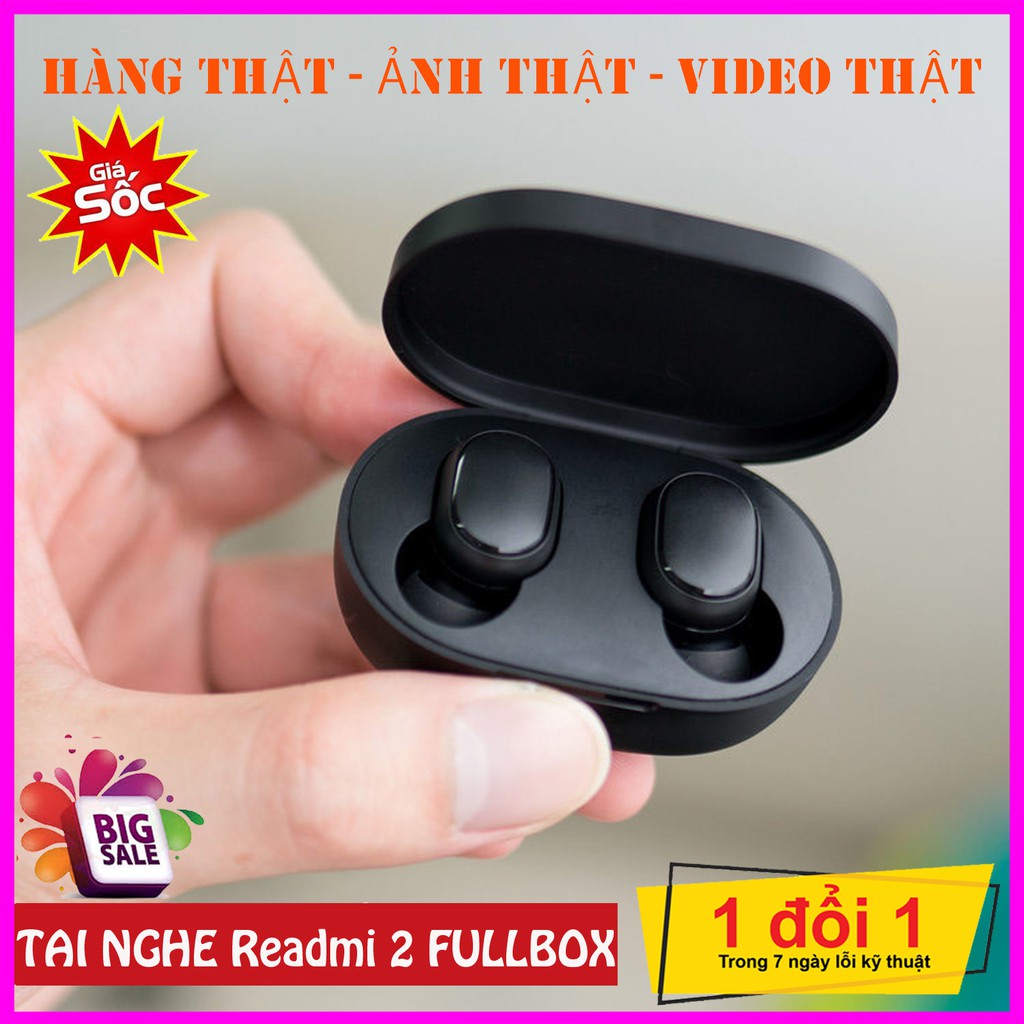 Tai nghe Bluetooth Redmi A6s Âm Thanh 5.0 Cảm Biến Tự Động, Âm Thanh Siêu Đỉnh ( Bảo Hành 12 Tháng )