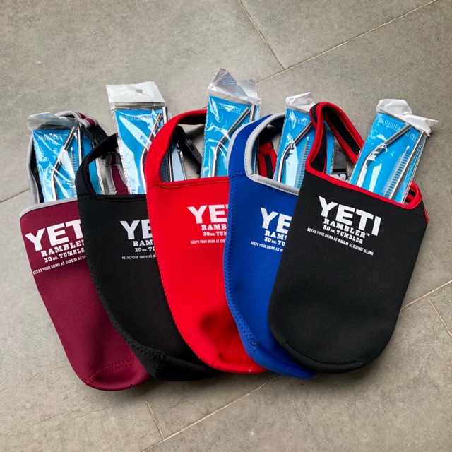 LY GIỮ NHIỆT YETI 900ML STARBUCKS (Logo YETI dập nổi - full phụ kiện)