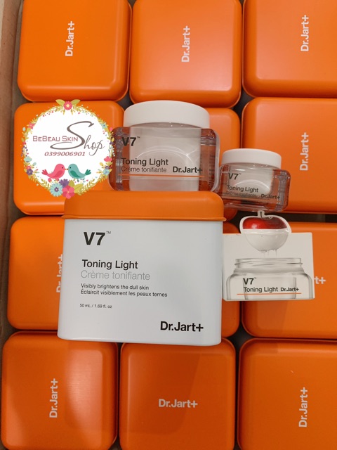 V7/ Kem dưỡng trắng V7 Toning light Dr Jart