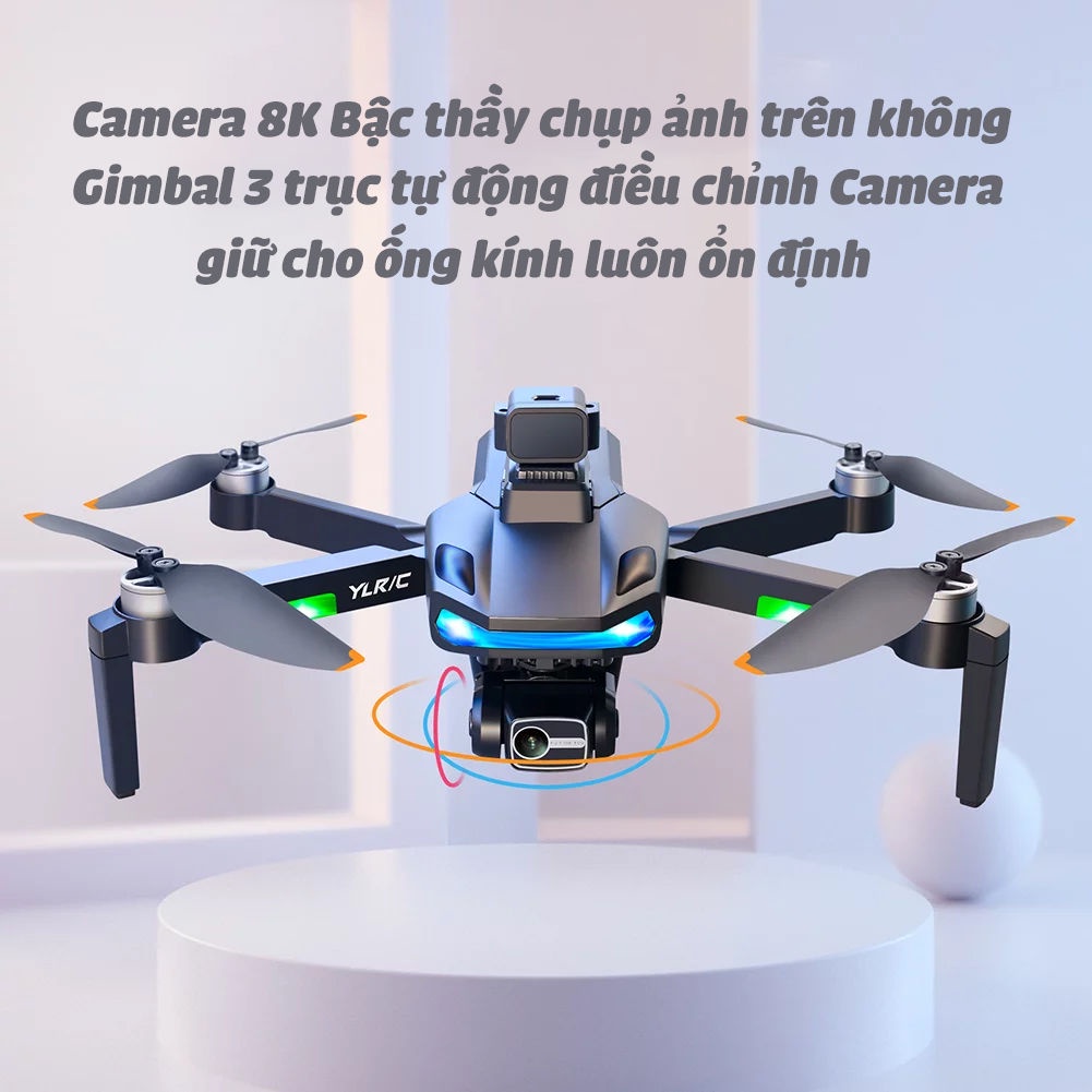 Flycam S135 pro MAX: Camera 8K GPS Cảm Biến Tránh Vật Cản, Thời Gian Bay 30 Phút, Tầm Xa 1500m, Không Chổi Than, 5GWIFI | BigBuy360 - bigbuy360.vn