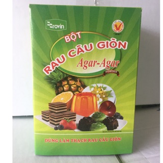 Rau câu giòn Agar Hoàng Yến gói to 25g Keto