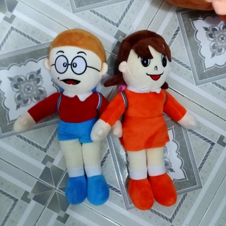 ĐỒ CHƠI NHỒI BÔNG NOBITA 35CM ẢNH THẬT VIỆT NAM SẢN XUẤT