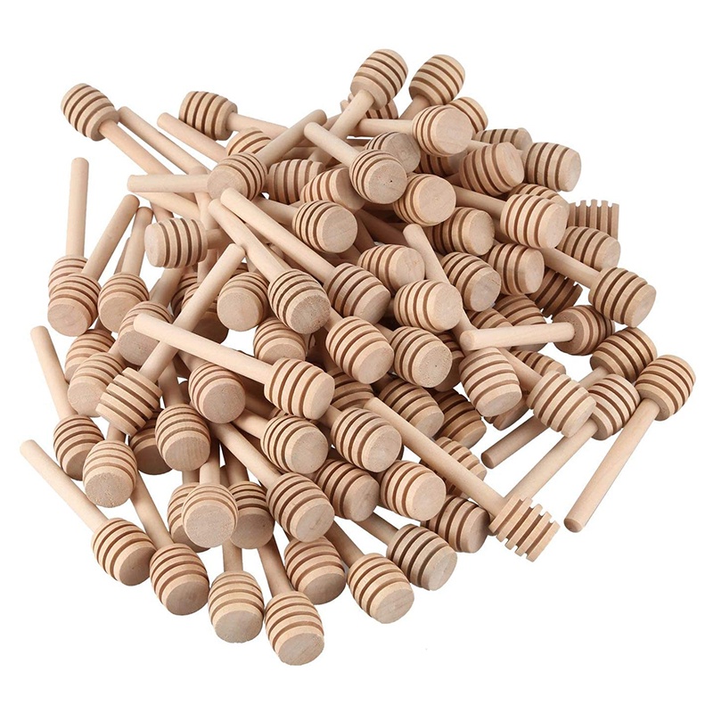 Que Khuấy Mật Ong Bằng Gỗ 8cm