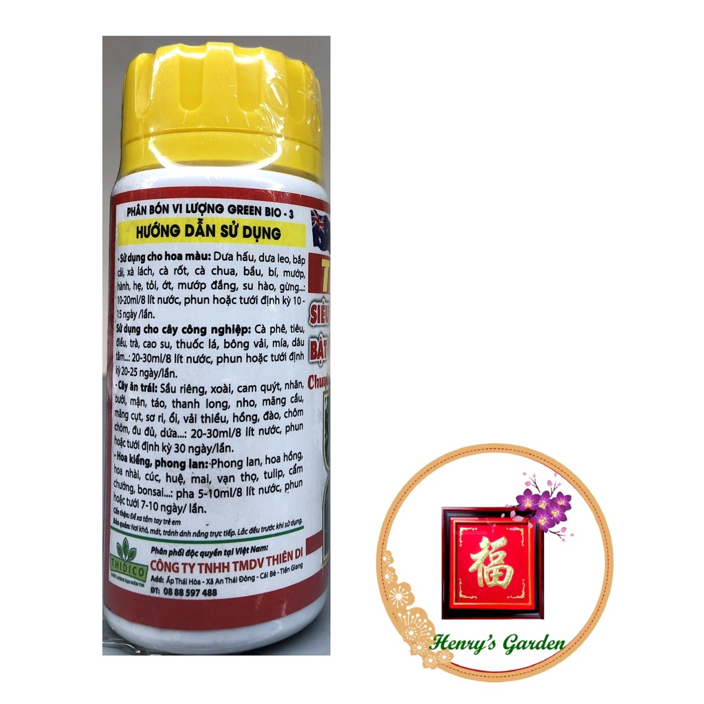 Siêu phóng đọt bật chồi mập cọng TD 90-Úc - #642# 100ml