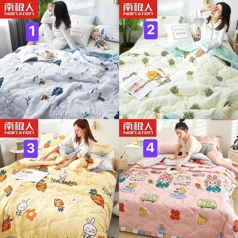 Chăn hè Nanjiren 2mx2m3 (16 mẫu)
