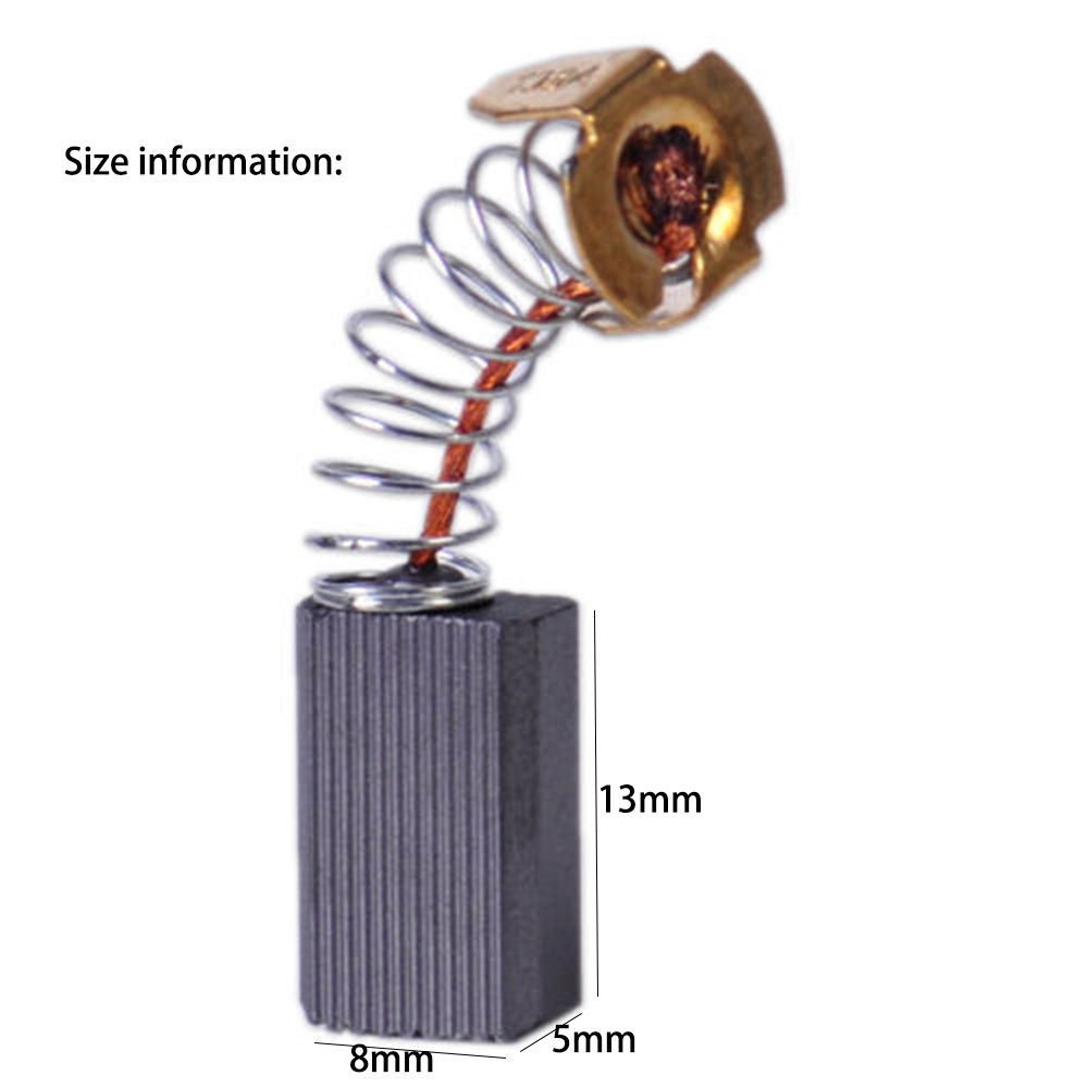 Set 10 / 20 Đầu Chổi Than Chuyên Dụng Cho Máy Khoan Cầm Tay 5x8 X 13mm