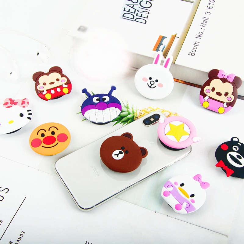 Giá Đỡ Điện Thoại Hình Hoạt Hình Đáng Yêu Cho Iphone X 7 | BigBuy360 - bigbuy360.vn