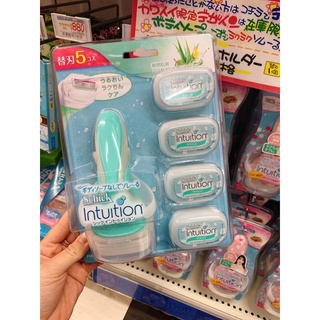 (HÀNG PICK STORE NHẬT - ORDER ) Dao cạo lông Schick Intuition 4 đầu thay