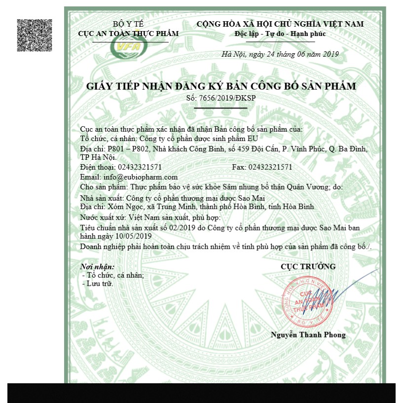 SÂM NHUNG BỔ THẬN QUÂN VƯƠNG | BigBuy360 - bigbuy360.vn