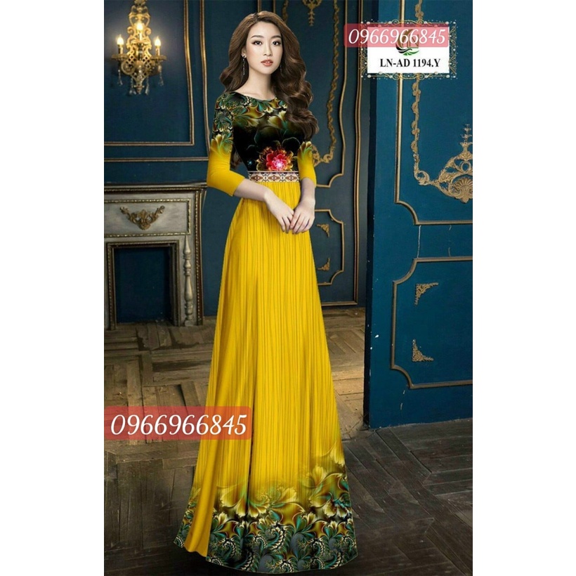 Các mẫu áo dài in 3D sang trọng, quý phái, mẫu mới nhất - Áo Dài Đan Linh