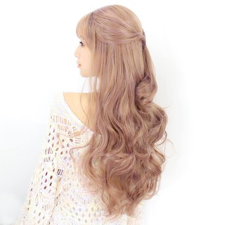 TÓC GIẢ CẢ ĐẦU HỒNG SANHO