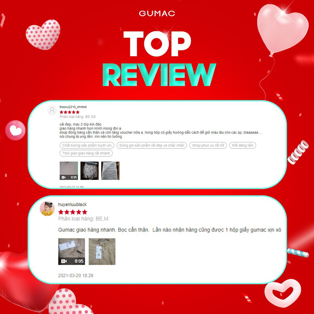 Quần short nữ phối yếm GUMAC thiết kế mới cá tính QB377 New | BigBuy360 - bigbuy360.vn