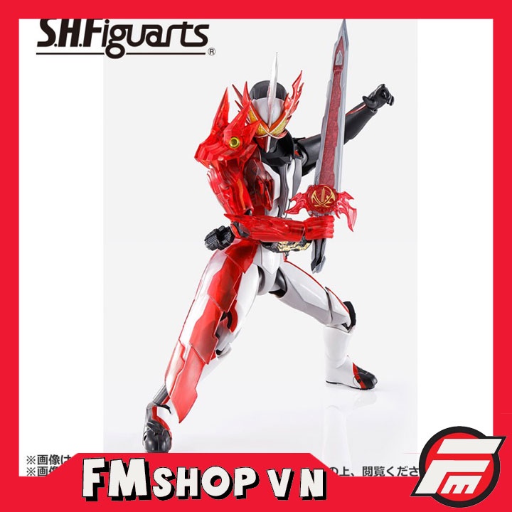 MÔ HÌNH CHÍNH HÃNG SHF KAMEN RIDER SABER CLEAR VER