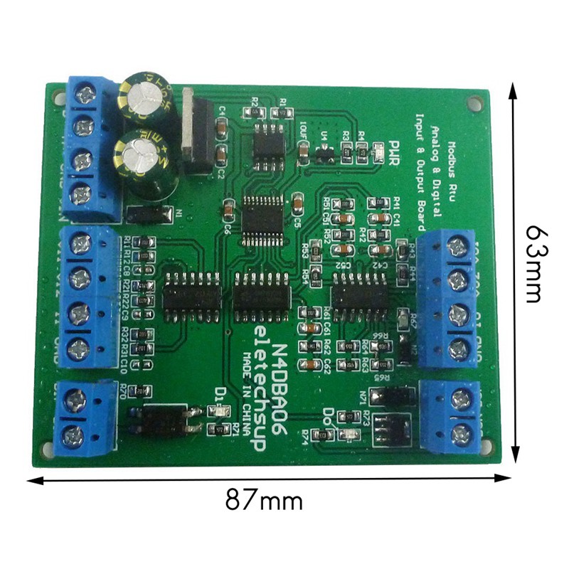 CHANNEL Bộ Thiết Bị Chuyển Đổi Kỹ Thuật Số Aa N4Dba06 8 Kênh Rs485 Bus Adc Dac