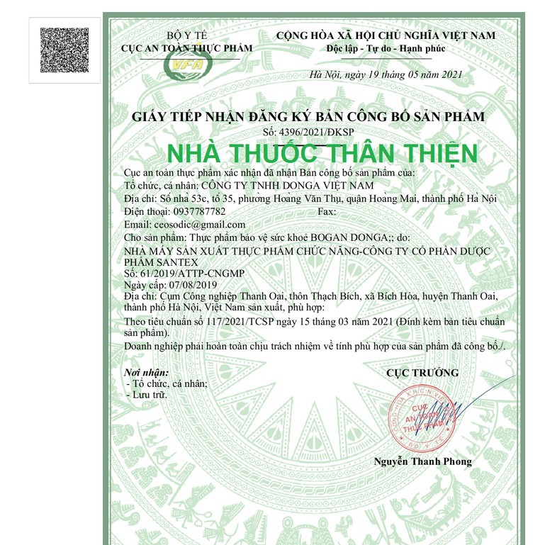 Bogan DongA - Hỗ trợ tăng cường chức năng gan, giải độc gan, hạ men gan (Hộp 5 vỉ x 10 viên) (Vietnam)
