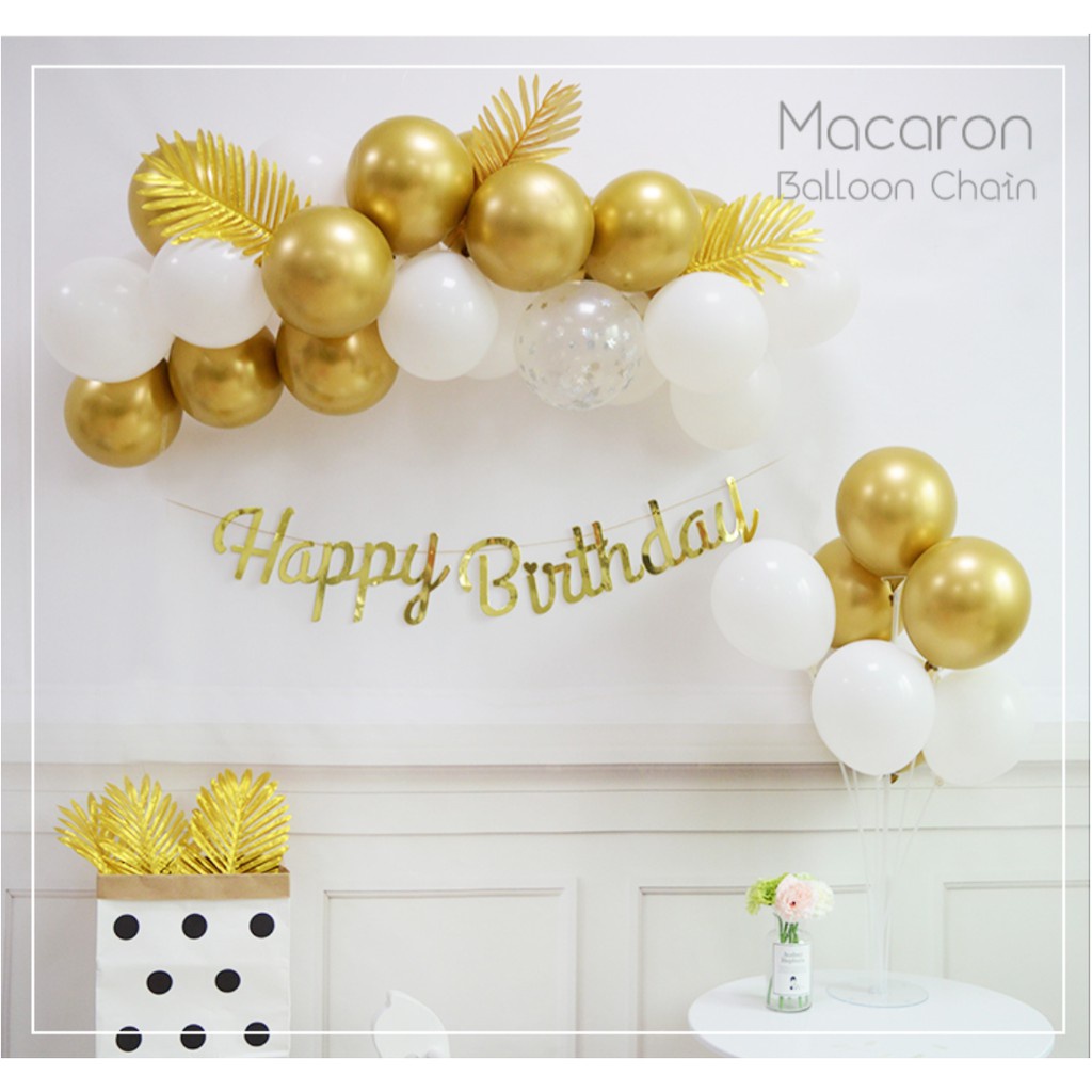 SET BÓNG BAY HỒNG TRANG TRÍ SINH NHẬT , CỜ GIẤY  HAPPY BIRTHDAY +TẶNG KÈM PHỤ KIỆN