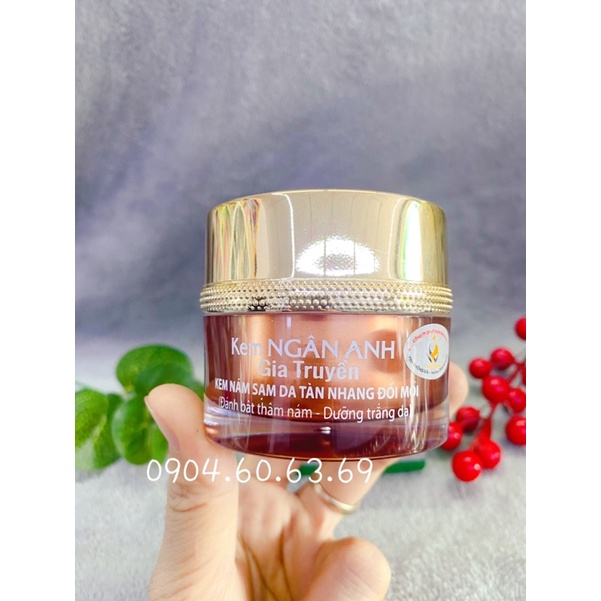 Kem NGÂN ANH GIA TRUYỀN 18g Nám-Sạm Da-Tàn Nhang- Đồi Mồi