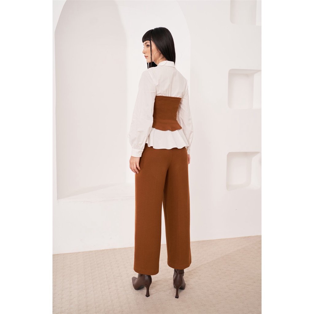 Quần dài len nữ ống rộng LADY ME by Eva de Eva 21AQDO019N