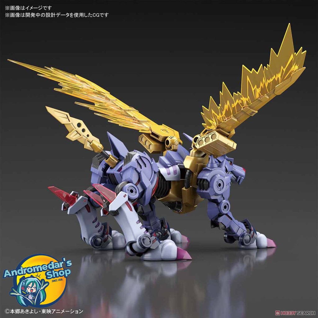 [Bandai] Mô hình lắp ráp Figure-rise Standard Metal Garurumon (Amplified) (Plastic model)