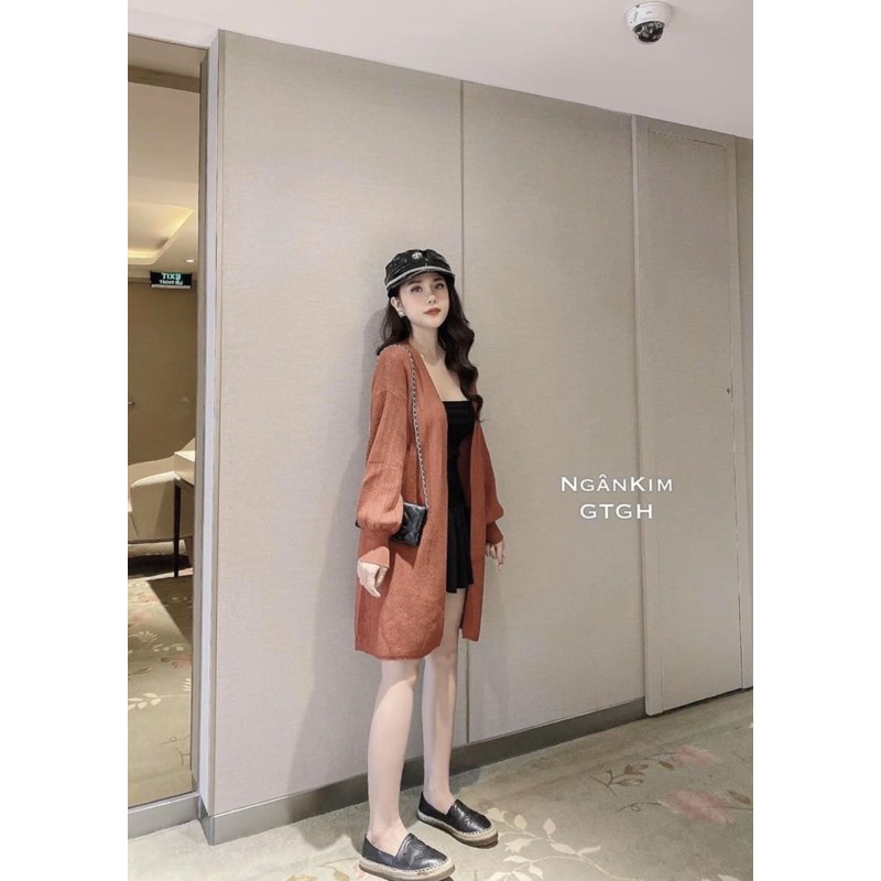 HT- Bán sỉ áo khoác len cagidan tay bồng cho nữ | BigBuy360 - bigbuy360.vn