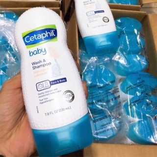 Sữa Tắm Gội Trẻ Em Cetaphil Baby Gentle Wash & Shampoo (230ml)  -ĐỨC