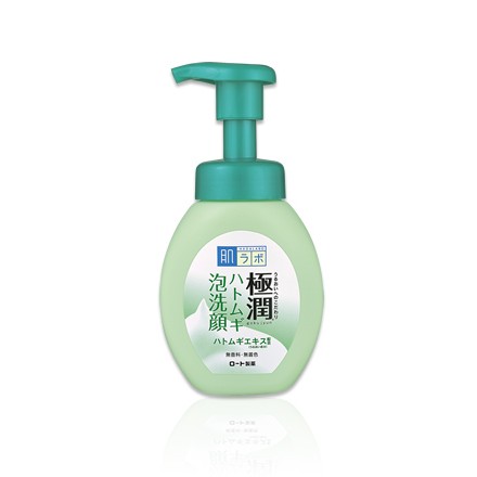 Sữa rửa mặt tạo bọt màu xanh/ màu trắng Hada Labo 160ml (Bill mua tại siêu thị Nhật ảnh bên cạnh)