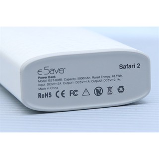 Pin sạc dự phòng 5000mah eSaver Safari 2