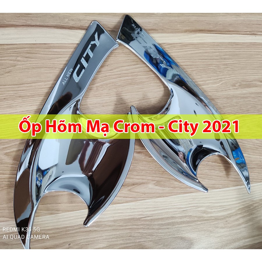 CITY 2021Ốp Trang Trí Tay Hõm Cửa Mạ Crom Xe Honda City 2021