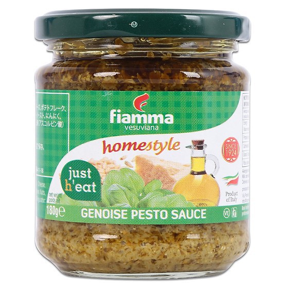 Sốt mì Ý Genoise Pesto Fiamma 180g