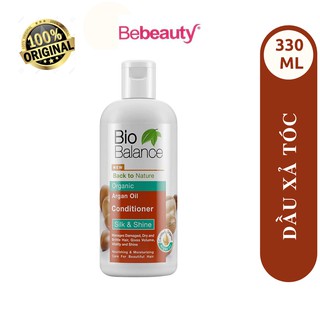 Dầu xả mọc tóc nhanh với tinh dầu Argan 330ml Bio Balance Thổ Nhĩ Kỳ