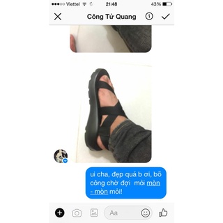 Dép Chaco Nam Mã TD03 (Đế thơm socola)