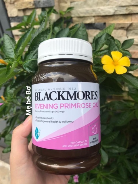 Tinh dầu Hoa Anh Thảo Blackmores Evening Primrose Oil 190 viên Úc