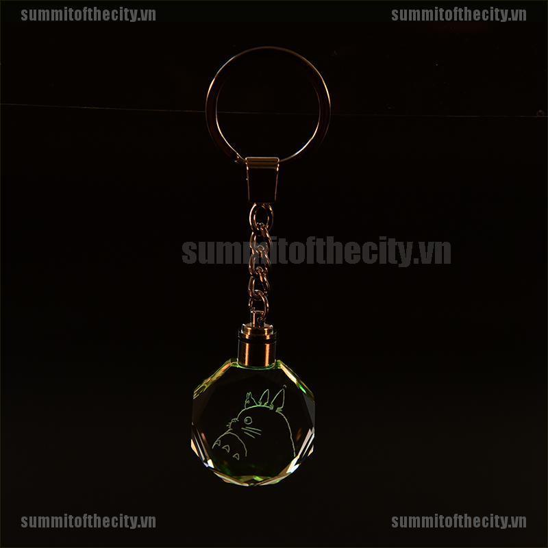 Móc Khóa Totoro Có Đèn LED Dễ Thương